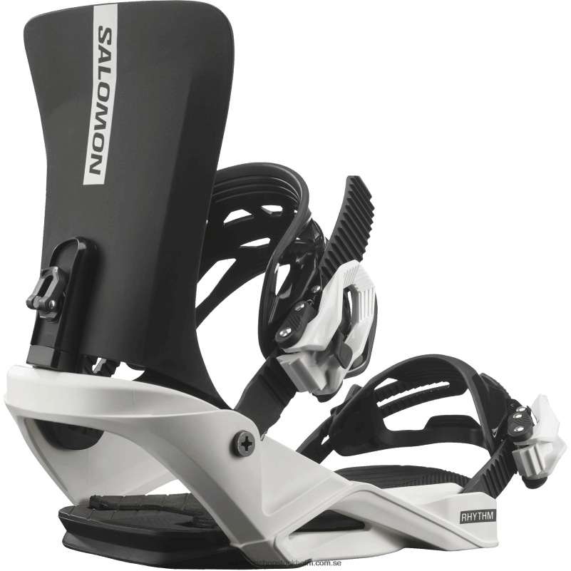 Salomon svart vit junior - barns snowboardbindningar - rytm T82RP1405