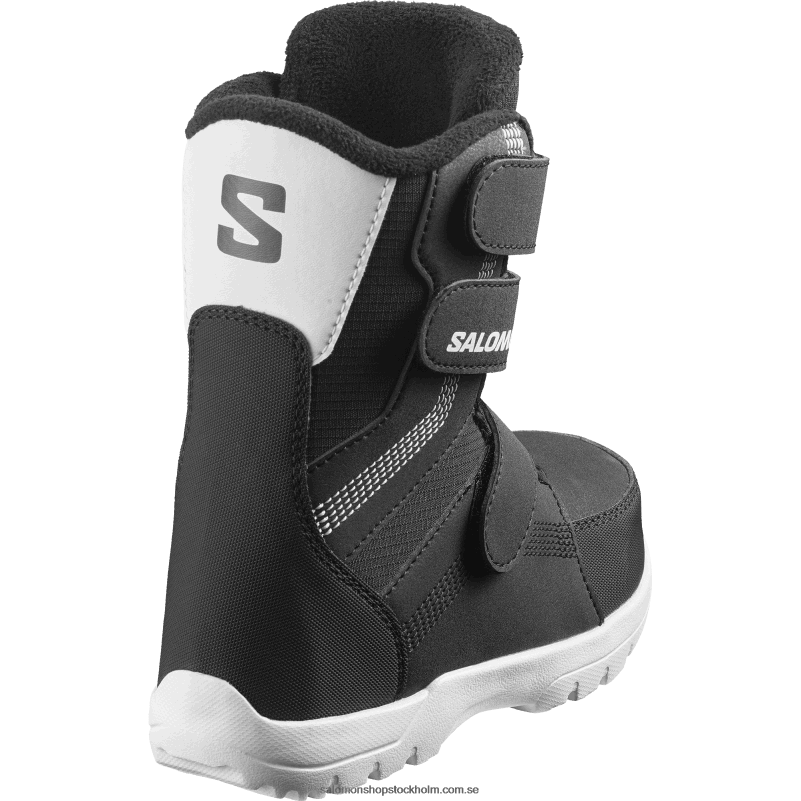 Salomon svart vit junior - snowboardskor för barn - whipstar T82RP1403