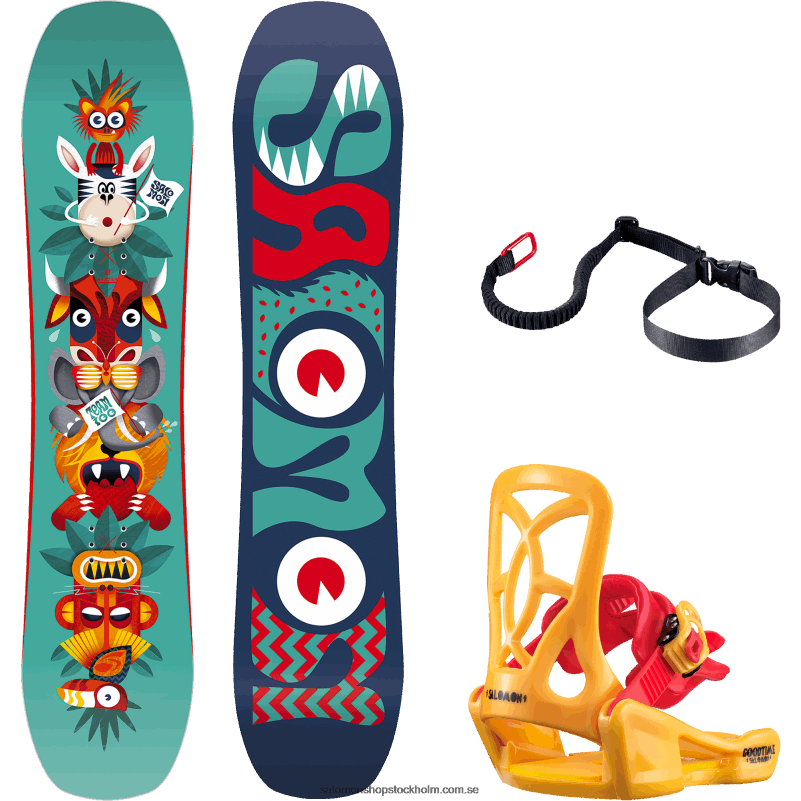 Salomon l41219400 junior - barnsnowboard - lagpaket T82RP1429