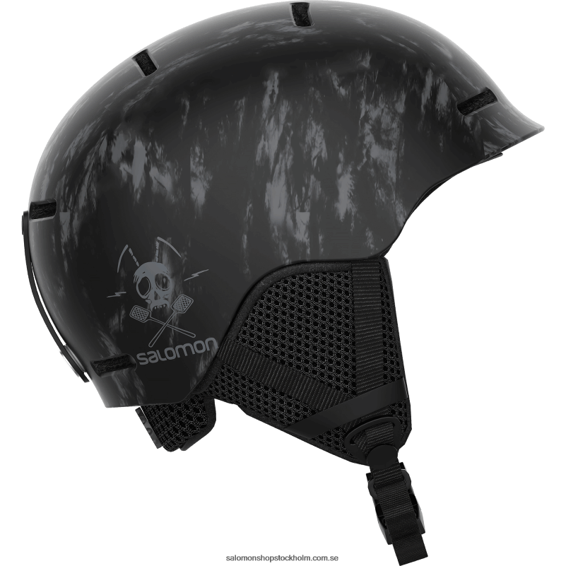 Salomon svart slips och färg junior - barnhjälm - grom T82RP1395