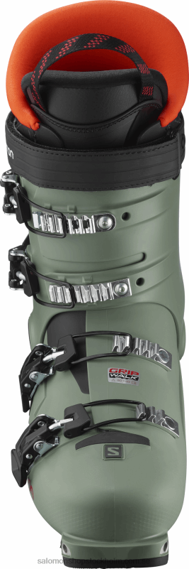 Salomon olja grön/svart/orange junior - barns all-mountain stövlar - shift pro 80t kl T82RP1373