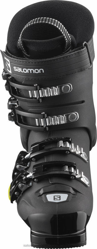 Salomon svart/syragrönt junior - pistskor för barn - s/max 60 rt T82RP1375