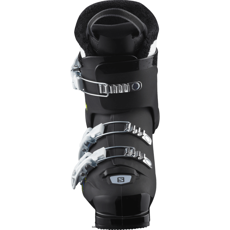 Salomon svart vit junior - barns all-mountain stövlar - team t3 T82RP1378