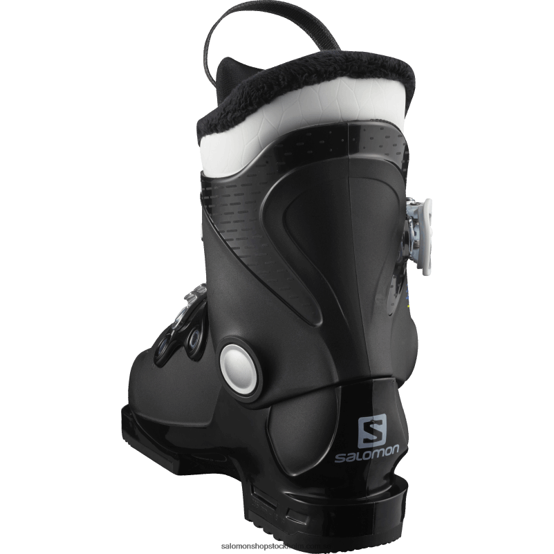 Salomon svart vit junior - pistskor för barn - team t2 T82RP1371