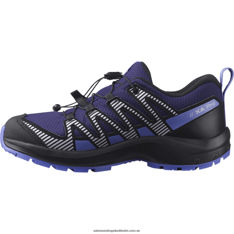 Salomon astral aura/svart/lila ljung junior - barnskor - xa pro v8 clima vattentät T82RP1359