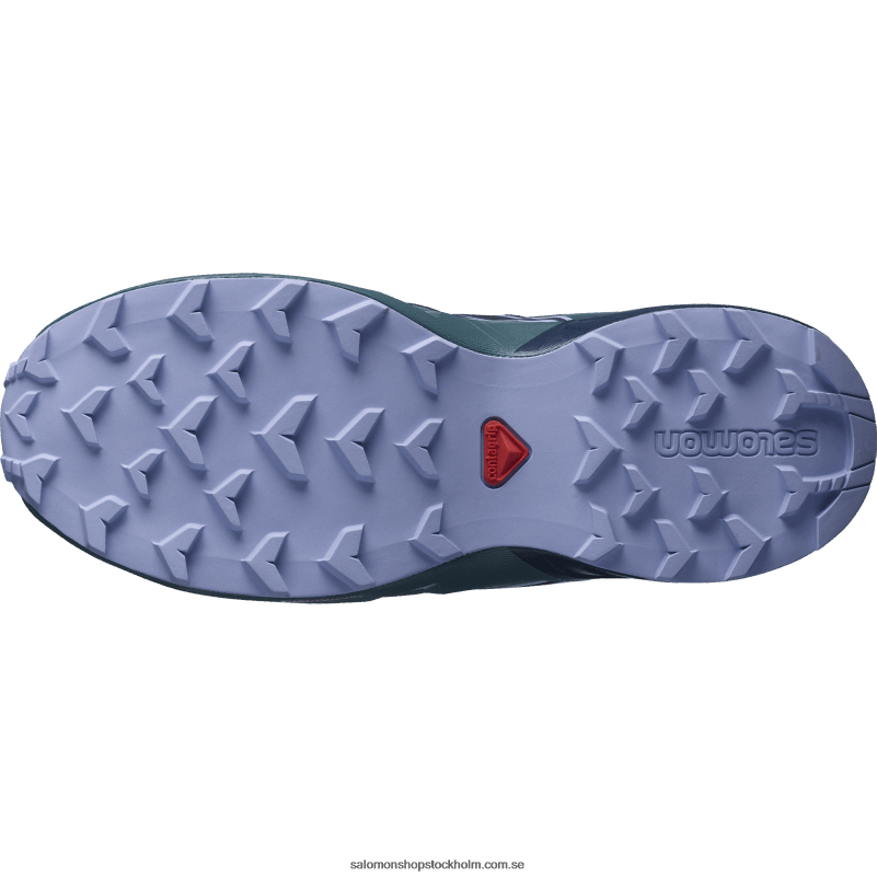 Salomon druva/gräsand blå/lavendel junior - barnskor - speedcross clima vattentät T82RP1345