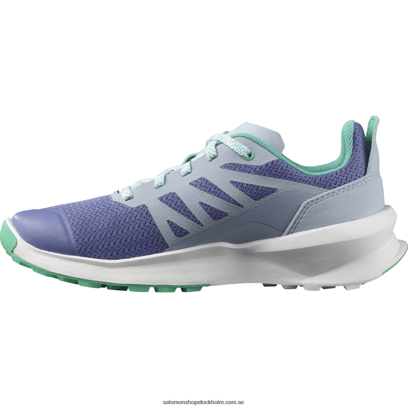 Salomon sammetsmorgon/zenblått/mintblad junior - barnskor - patrull T82RP1348