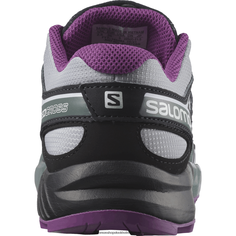 Salomon stenbrott/svart/mousserande druva junior - barnskor - speedcross T82RP1353