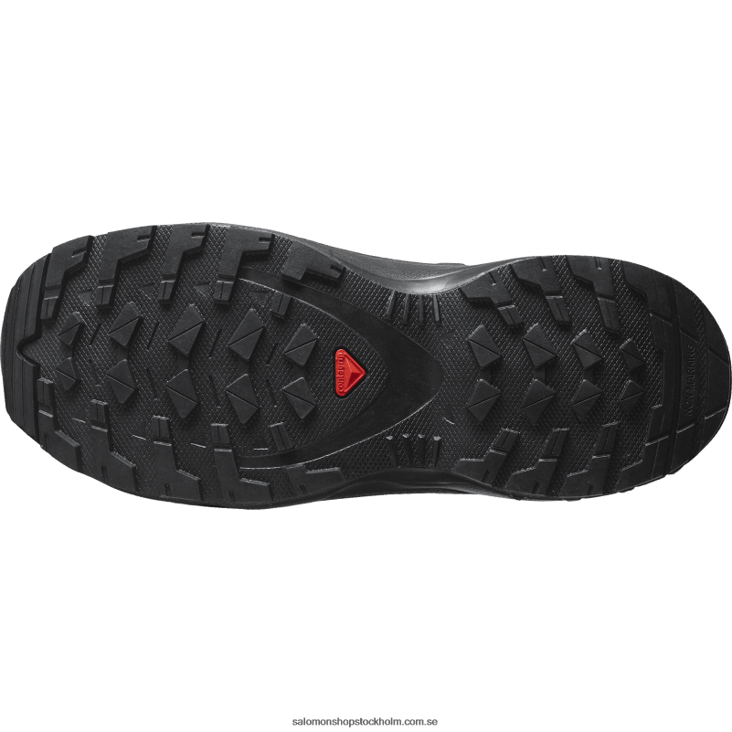Salomon svart/ebenholts junior - barnskor - xa pro v8 clima vattentät T82RP1360