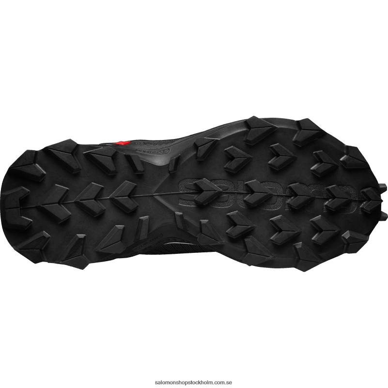 Salomon svart vit junior - barnskor - alphacross blast T82RP1349