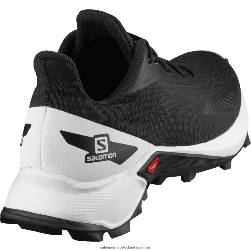 Salomon svart vit junior - barnskor - alphacross blast T82RP1349