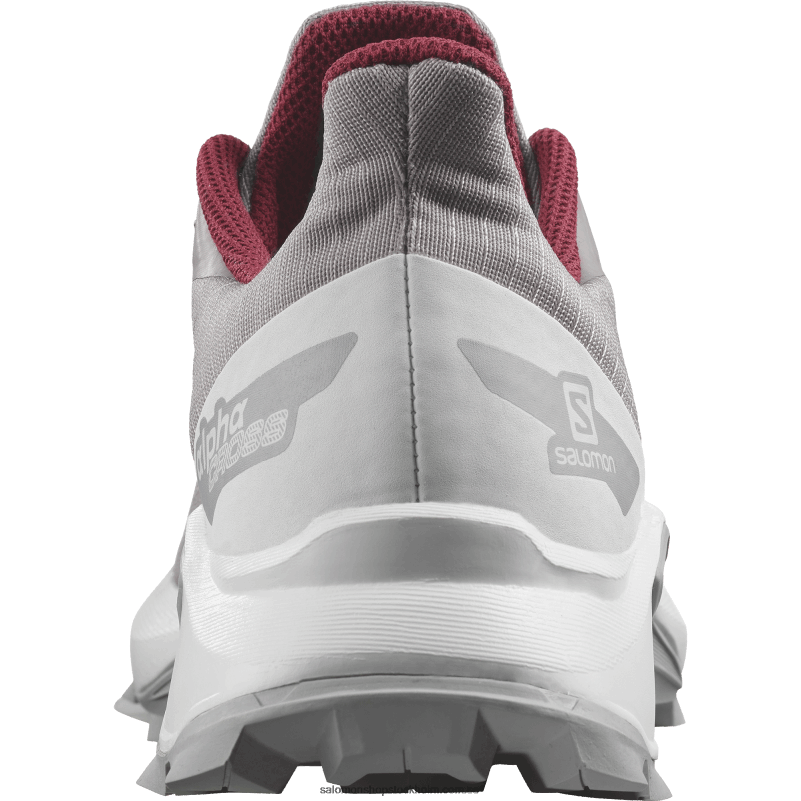 Salomon vaktel/vit/pärlblå junior - barnskor - alphacross blast T82RP1350