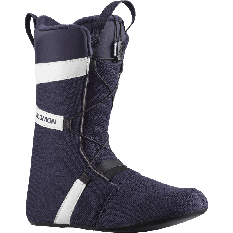 Salomon kvällsblå/vit/ton av mint snowboardstövlar för kvinnor - murgröna boa sj boa T82RP1314