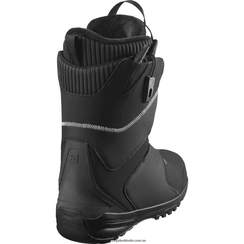 Salomon svart silver snowboardstövlar för kvinnor - kiana T82RP1322