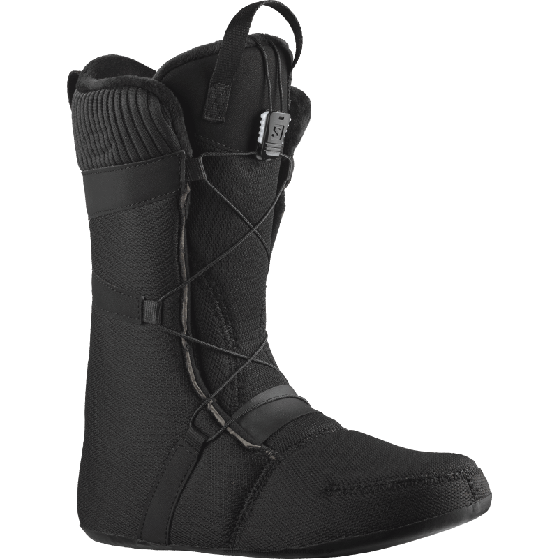 Salomon svart silver snowboardstövlar för kvinnor - kiana T82RP1322