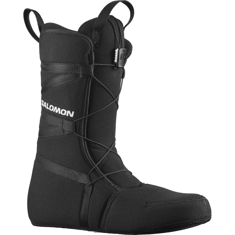 Salomon svart/vit/guld snowboardstövlar för kvinnor - pearl boa T82RP1319