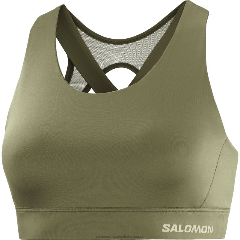 Salomon druvblad dam sport bh - cross run T82RP935