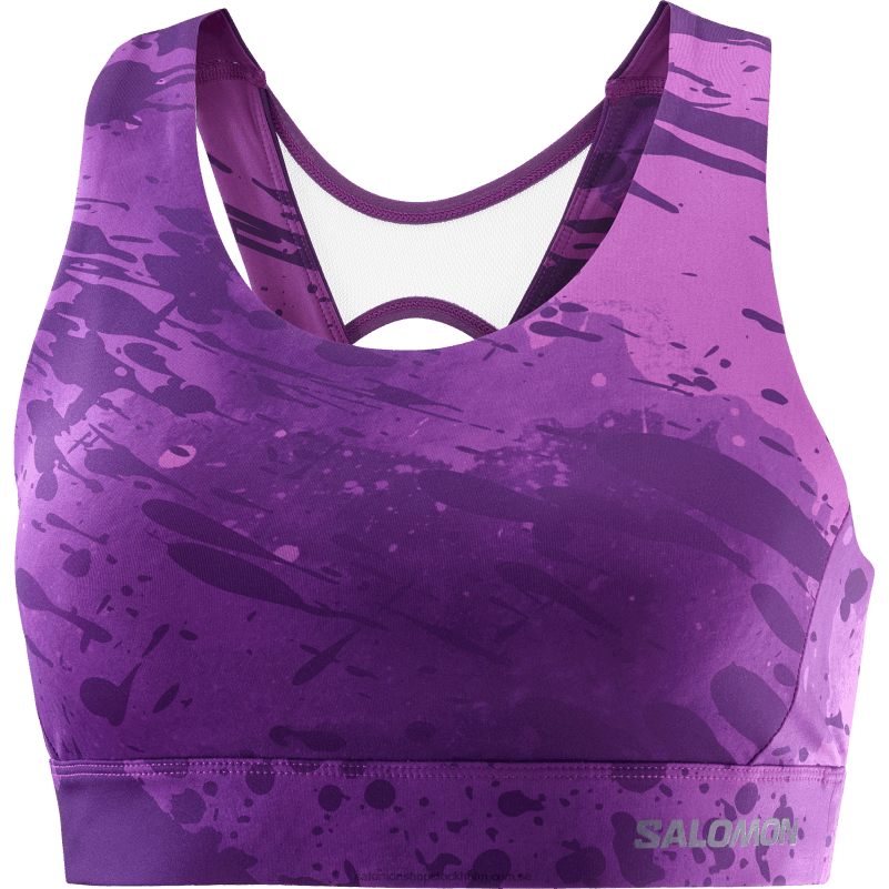 Salomon mousserande druva/ao dam sport bh - cross run T82RP937