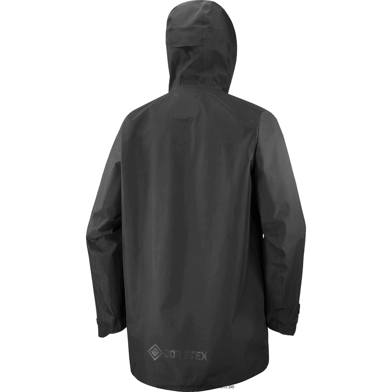 Salomon djup svart skaljacka för kvinnor - väsentlig gore-tex T82RP831