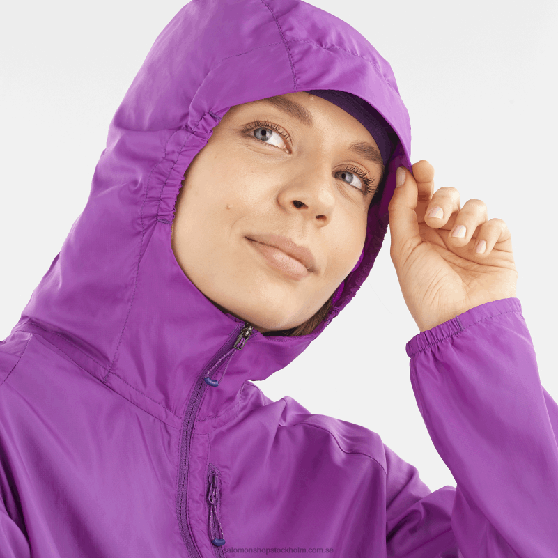 Salomon mousserande druva dam vindjacka - bonatti sidvind T82RP856