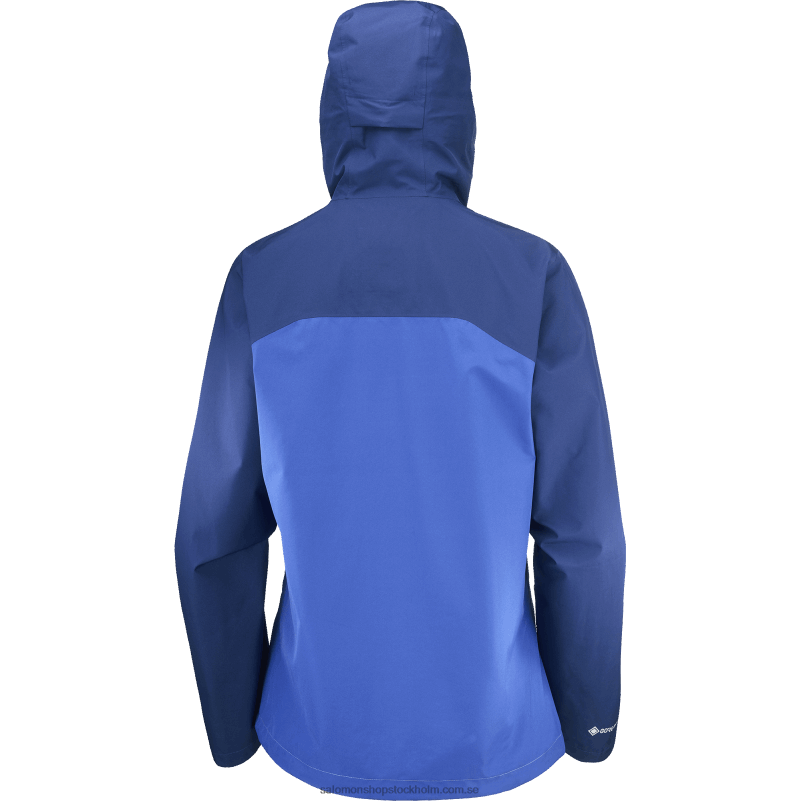 Salomon nautisk blå/marin pion skaljacka dam - outline gore-tex 2,5l T82RP847