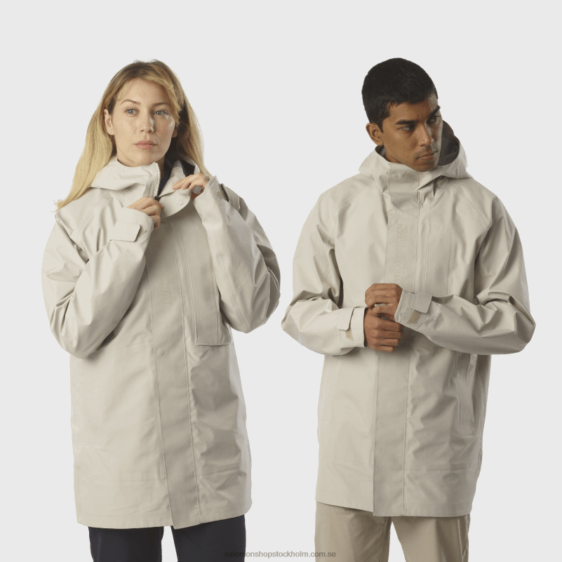 Salomon regnig dag skaljacka för kvinnor - väsentlig gore-tex T82RP832