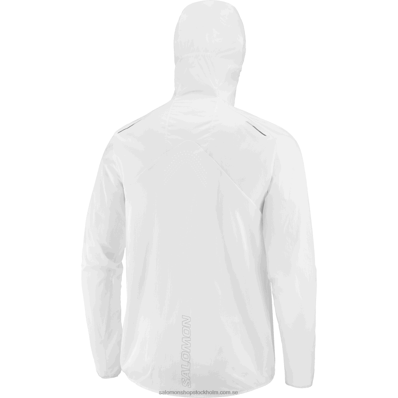 Salomon vit/djup svart vindjacka dam - bonatti aero wind T82RP849