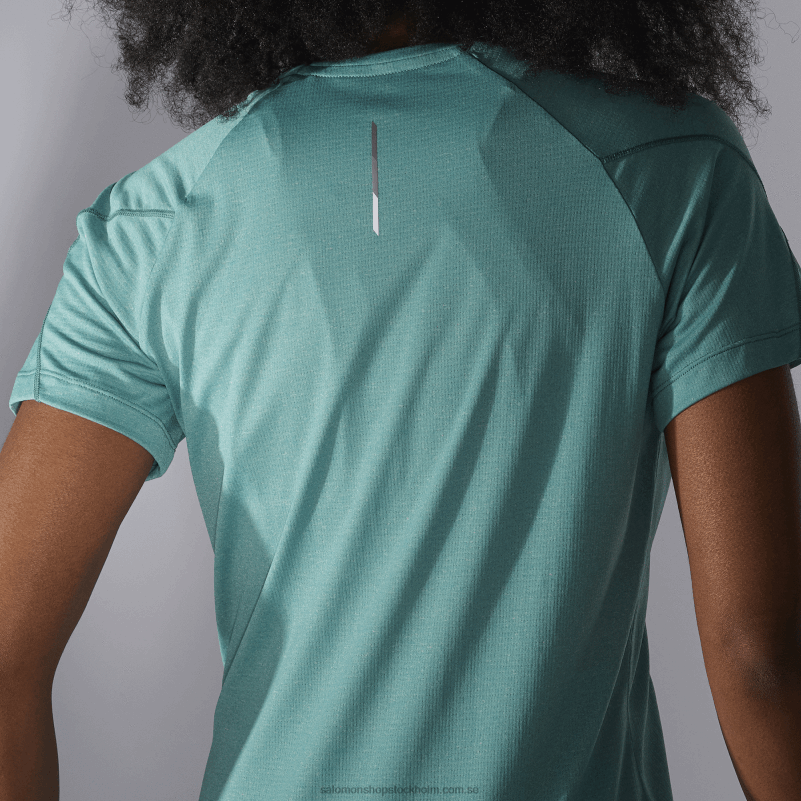 Salomon Stilla havet/ljung kortärmad dam t-shirt - cross run T82RP888