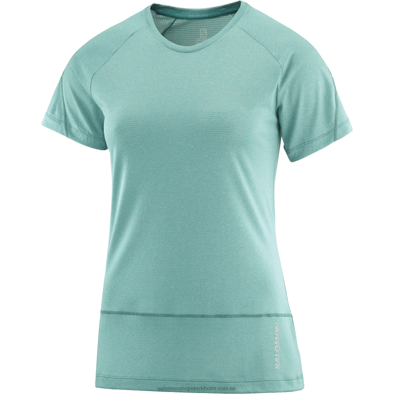 Salomon Stilla havet/ljung kortärmad dam t-shirt - cross run T82RP888