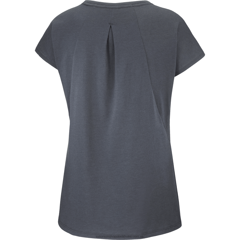 Salomon ebenholts kortärmad t-shirt för kvinnor - väsentlig form T82RP893