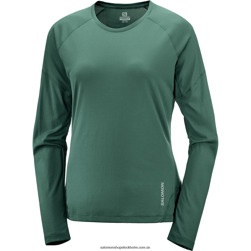 Salomon ponderosa tall dam långärmad t-shirt - cross run T82RP921