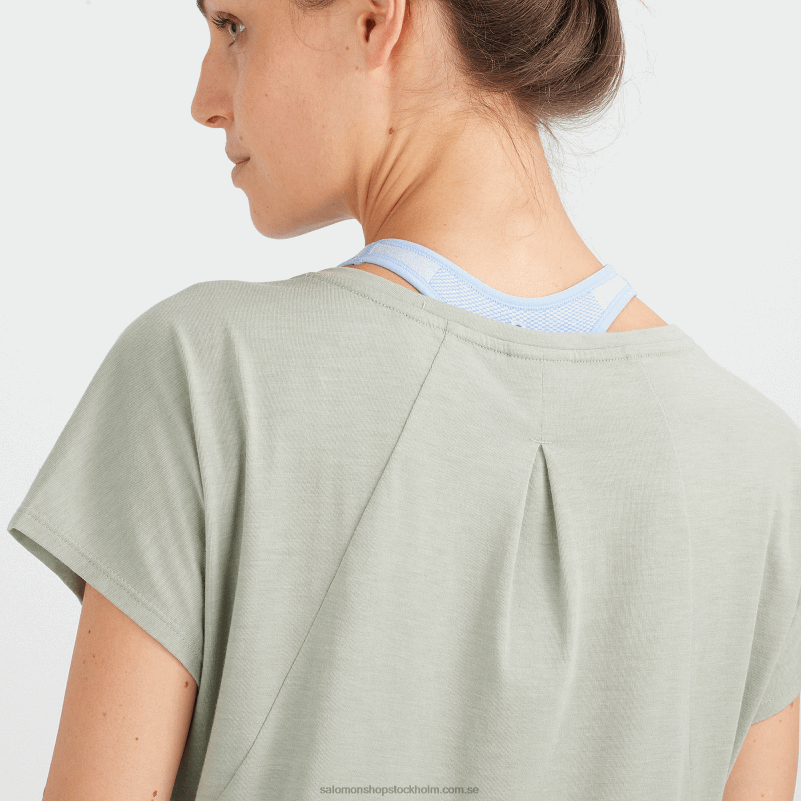 Salomon smidesjärn kortärmad t-shirt för kvinnor - väsentlig form T82RP894