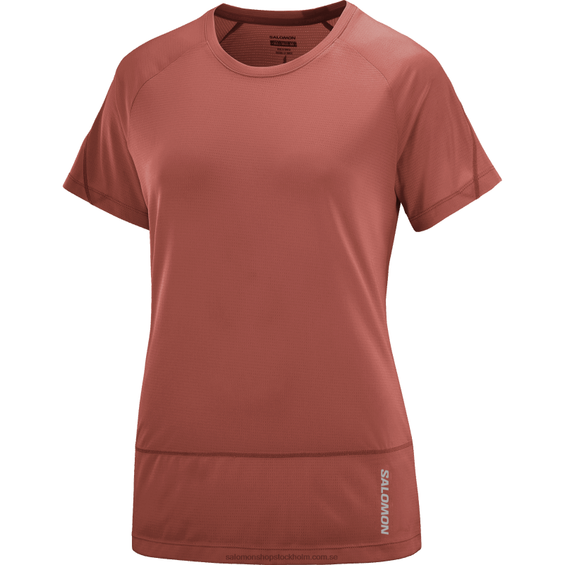 Salomon stark sås kortärmad dam t-shirt - cross run T82RP881