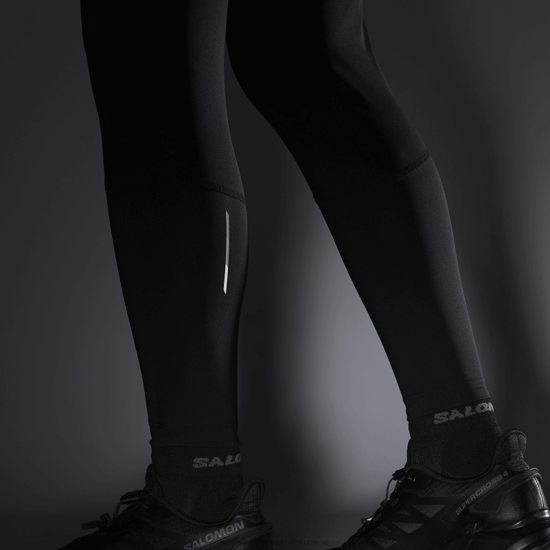 Salomon djup svart 5/6-tights damer – crosslopp 25 T82RP1159