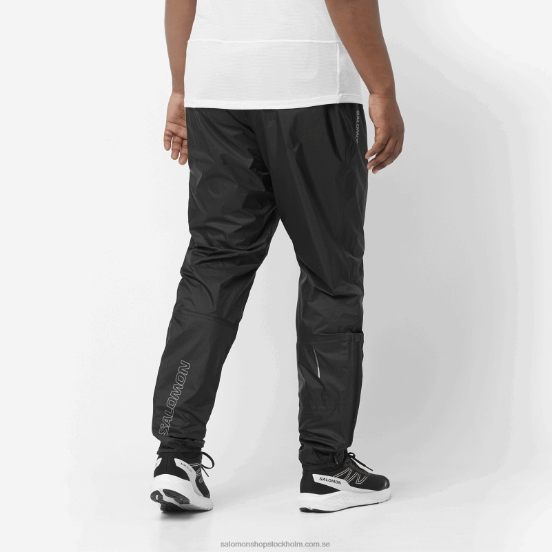 Salomon djup svart dambyxor - bonatti vattentät T82RP946
