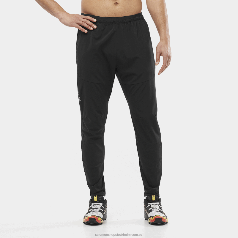 Salomon djup svart dambyxor - cross run T82RP948