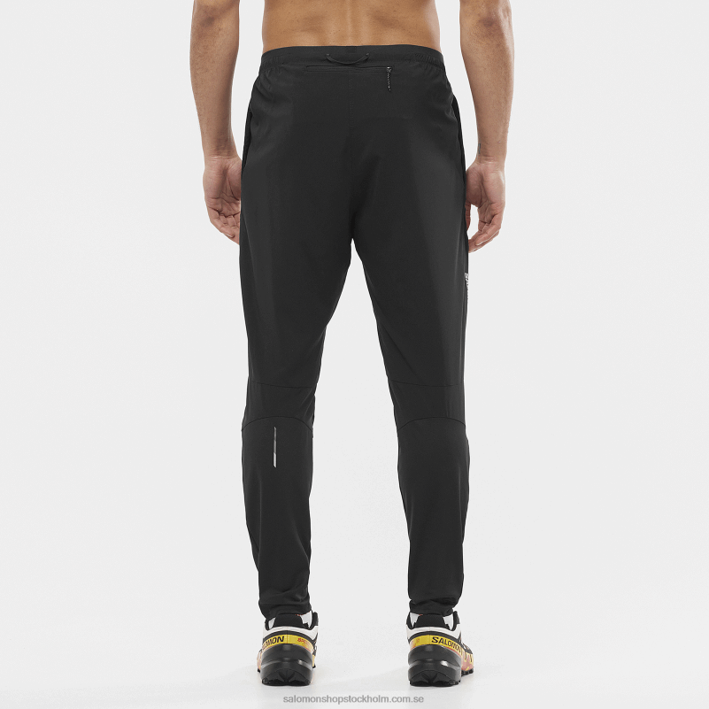 Salomon djup svart dambyxor - cross run T82RP948