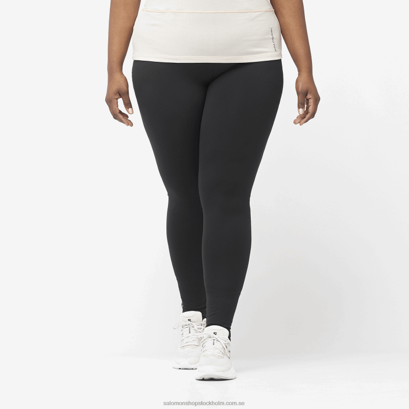 Salomon djup svart tights för kvinnor - cross multi 28 T82RP1167