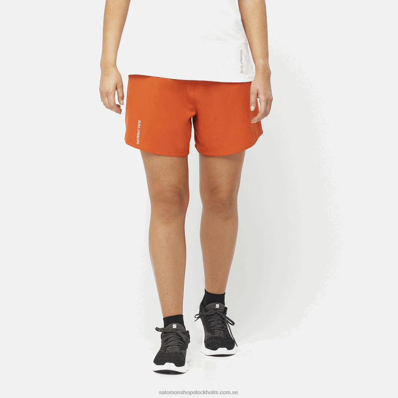 Salomon bränd ockra damshorts - kors 5 T82RP1178