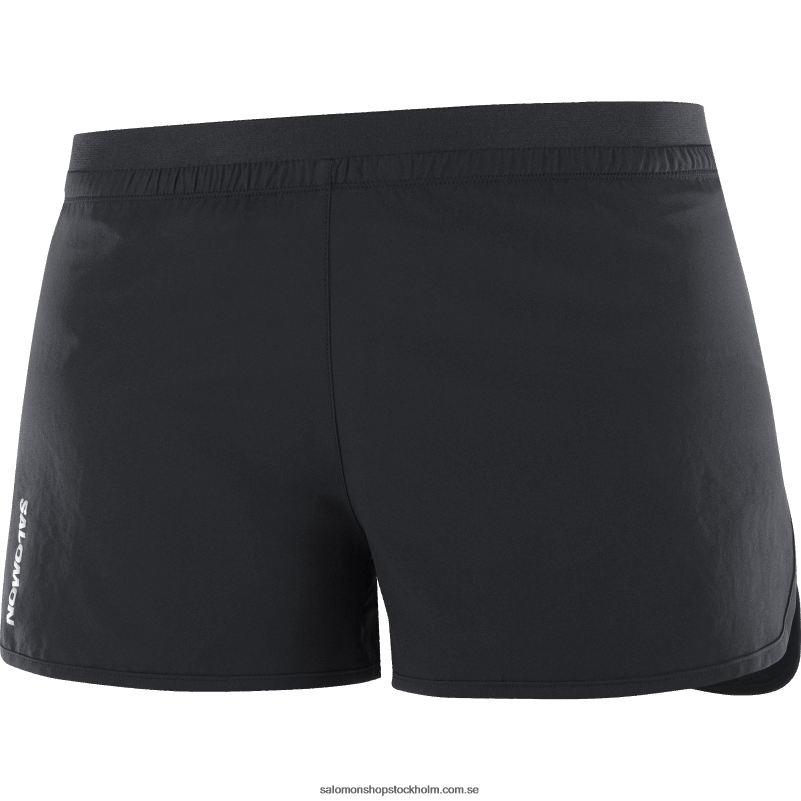 Salomon djup svart damshorts - kors 3 T82RP1190