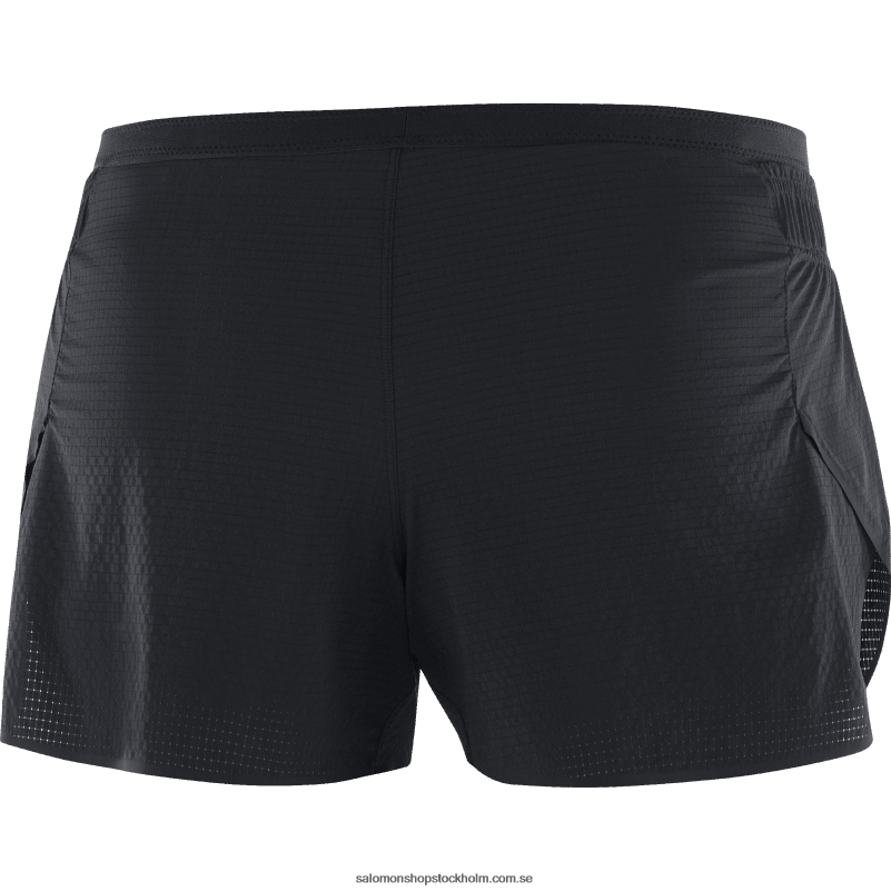 Salomon djup svart shorts för kvinnor - sense aero 3 T82RP1174