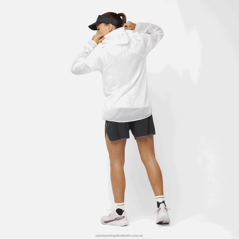 Salomon djup svart shorts för kvinnor - sense aero 5 T82RP962