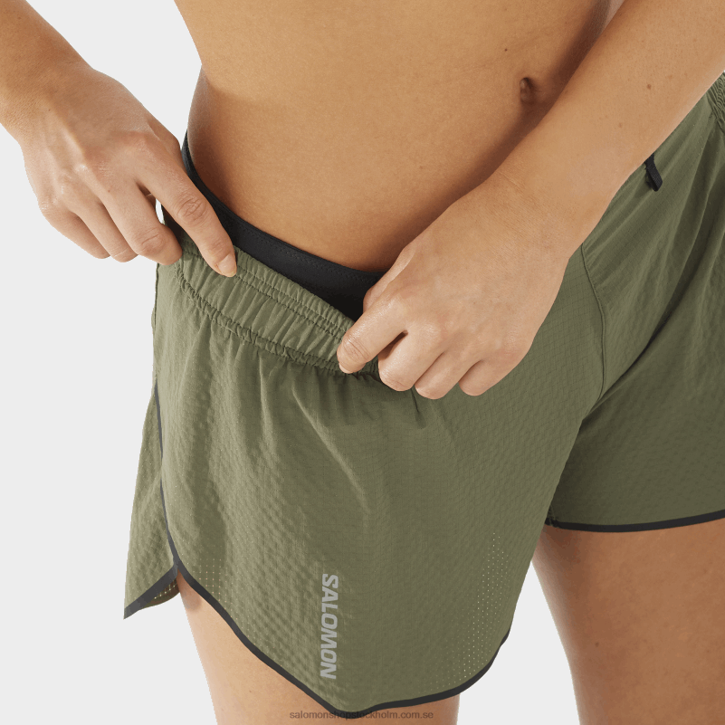 Salomon druvblad shorts för kvinnor - sense aero 3 T82RP1175