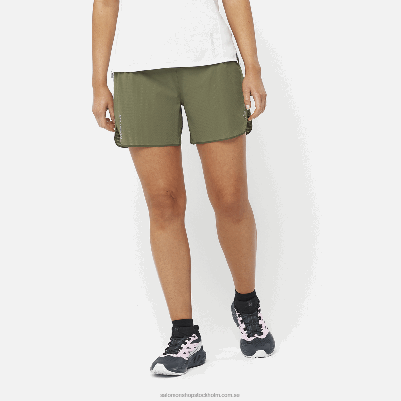 Salomon druvblad shorts för kvinnor - sense aero 5 T82RP960