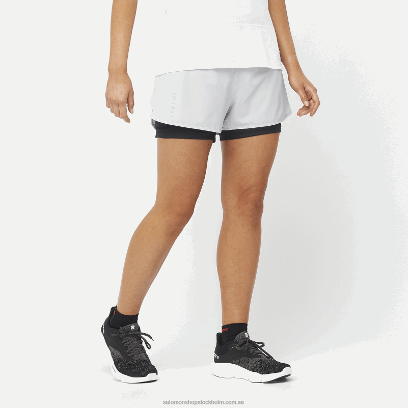 Salomon ostron svamp damshorts - kors 2in1 T82RP954