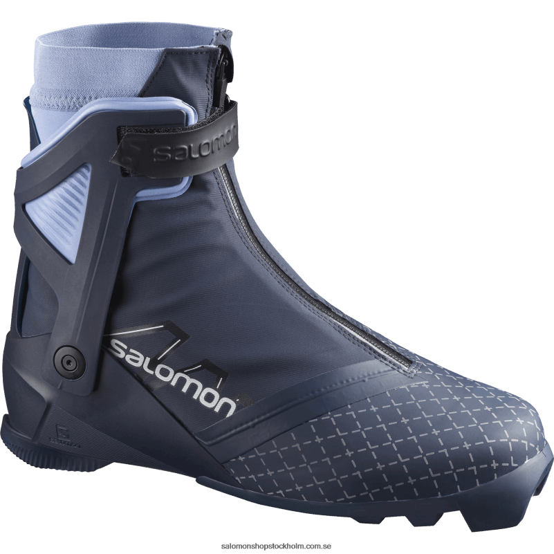 Salomon mörk marin/ebenholts/kentuckyblå nordiska skridskoskor för kvinnor - rs10 vitane T82RP1335