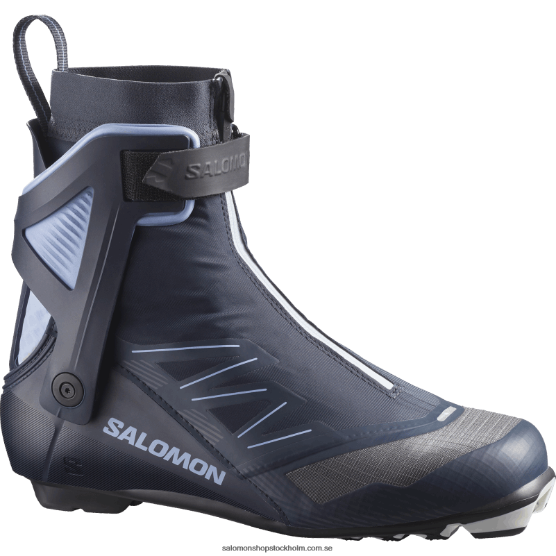Salomon mörk marin/ebenholts/kentuckyblå nordiska skridskoskor för kvinnor - rs8 vitane T82RP1336