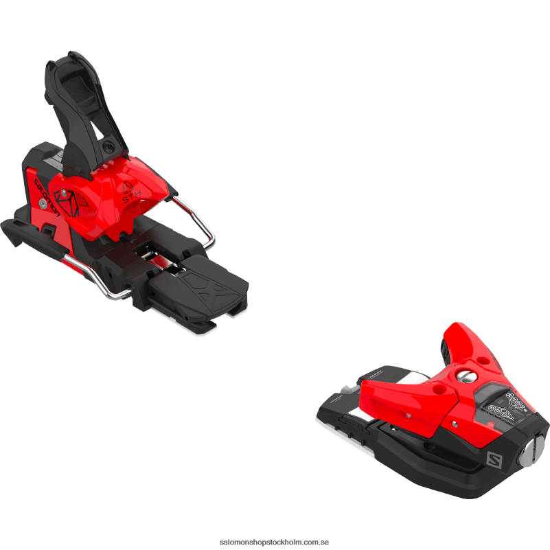 Salomon röd dam all-mountain bindningar - sth2 16 mn T82RP1055