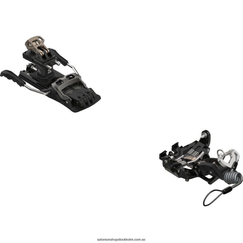 Salomon svart/titan dam touring bindningar - mtn pure (och koppel och broms) T82RP1061