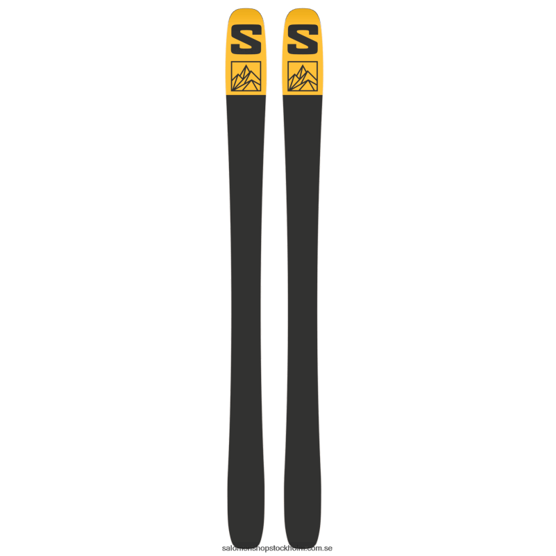 Salomon grön gran/solkraft/svart allmountainskidor dam - qst 92 T82RP1008
